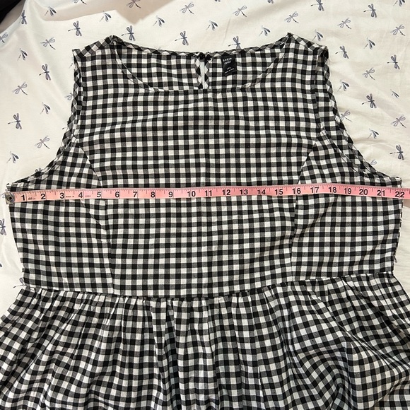 ☀️ Plaid Babydoll Dress - SHEIN - Size 1XL - Picture 6 of 7